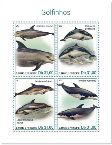 n° 7689/7692 - Timbre SAINT-THOMAS ET PRINCE Poste