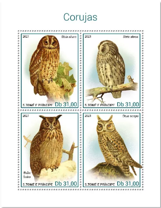 n° 7725/7728 - Timbre SAINT-THOMAS ET PRINCE Poste