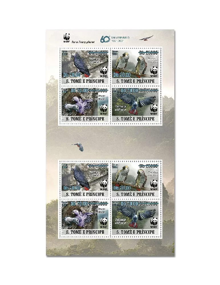 n° 7793/7796 - Timbre SAINT-THOMAS ET PRINCE Poste