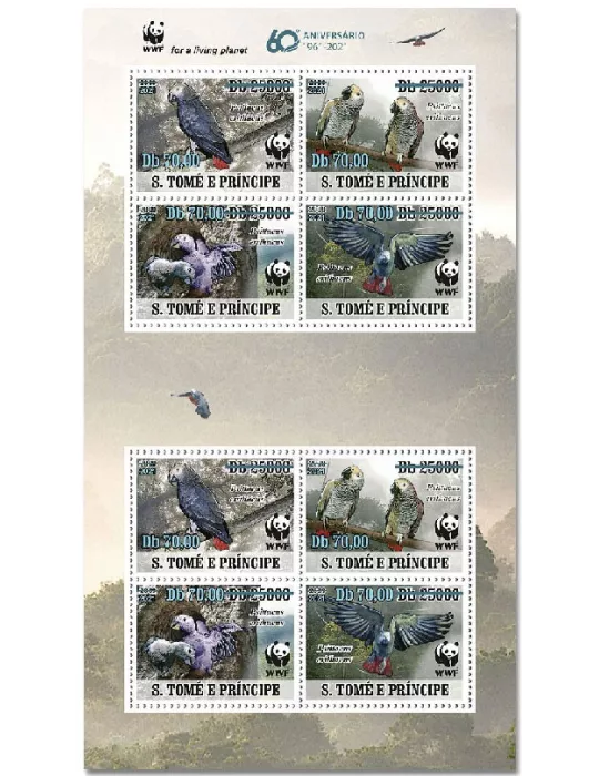 n° 7793/7796 - Timbre SAINT-THOMAS ET PRINCE Poste