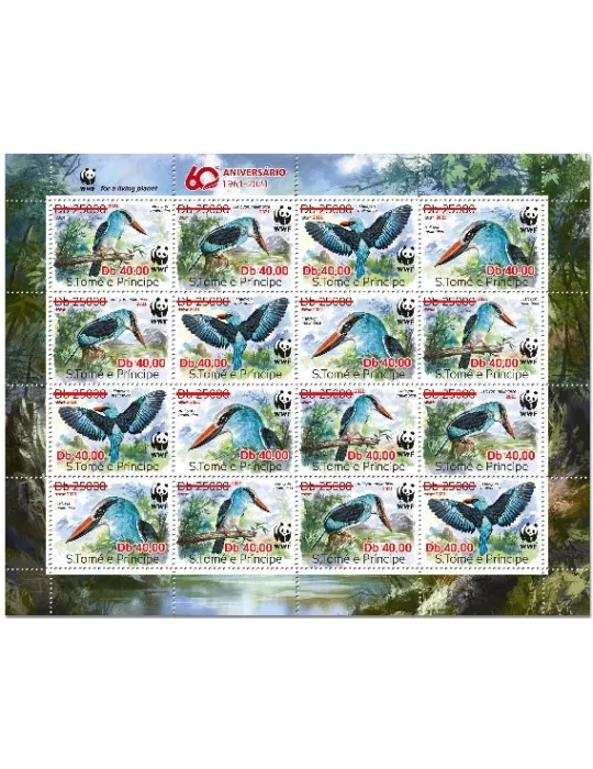 n° 7813/7816 - Timbre SAINT-THOMAS ET PRINCE Poste