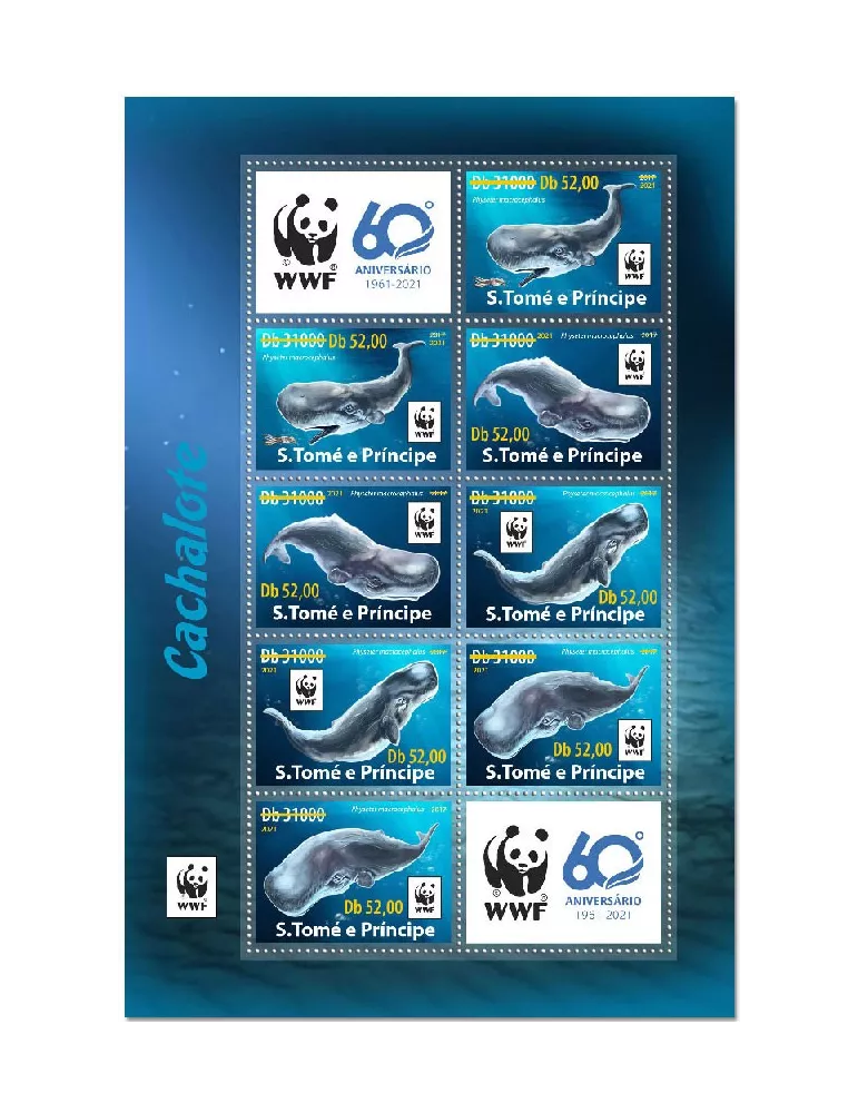 n° 7825/7828 - Timbre SAINT-THOMAS ET PRINCE Poste