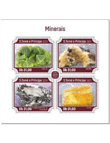 n° 7837/7840 - Timbre SAINT-THOMAS ET PRINCE Poste