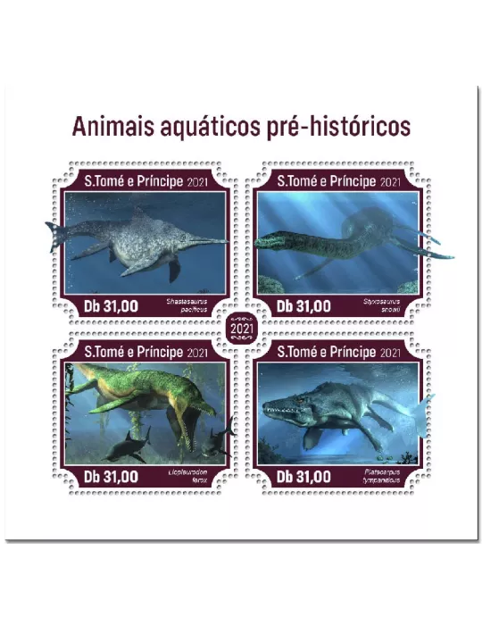 n° 7877/7880 - Timbre SAINT-THOMAS ET PRINCE Poste