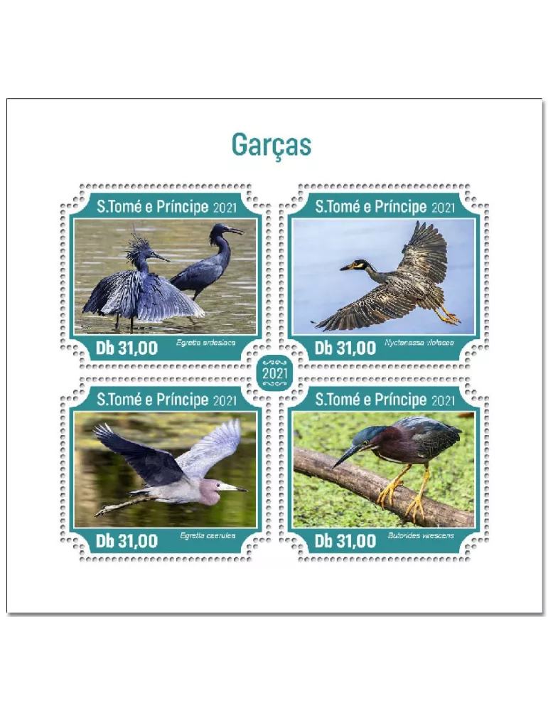 n° 7885/7888 - Timbre SAINT-THOMAS ET PRINCE Poste