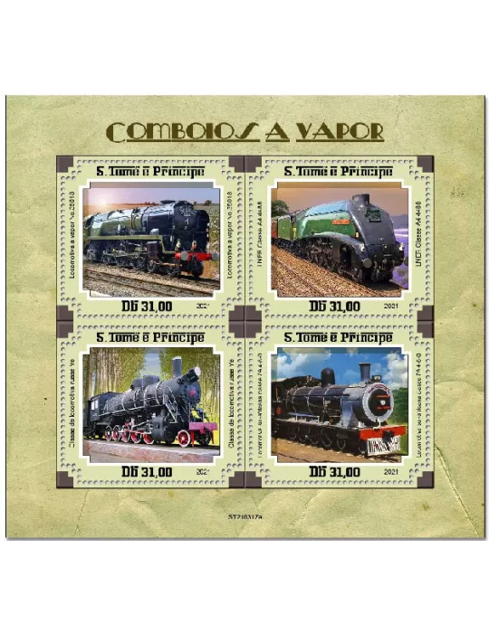 n° 7901/7904 - Timbre SAINT-THOMAS ET PRINCE Poste