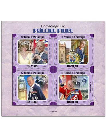 n° 7926/7929 - Timbre SAINT-THOMAS ET PRINCE Poste