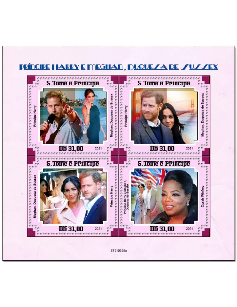 n° 7930/7933 - Timbre SAINT-THOMAS ET PRINCE Poste