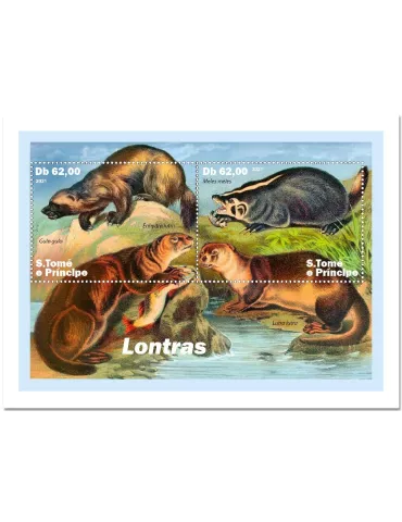 n° 7996/7997 - Timbre SAINT-THOMAS ET PRINCE Poste