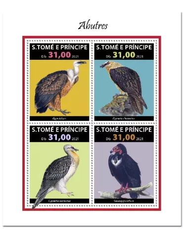 n° 8010/8013 - Timbre SAINT-THOMAS ET PRINCE Poste