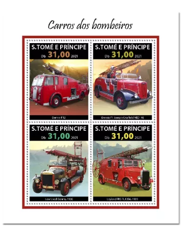 n° 8046/8049 - Timbre SAINT-THOMAS ET PRINCE Poste