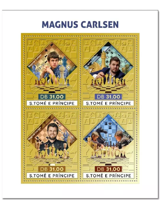 n° 8070/8073 - Timbre SAINT-THOMAS ET PRINCE Poste