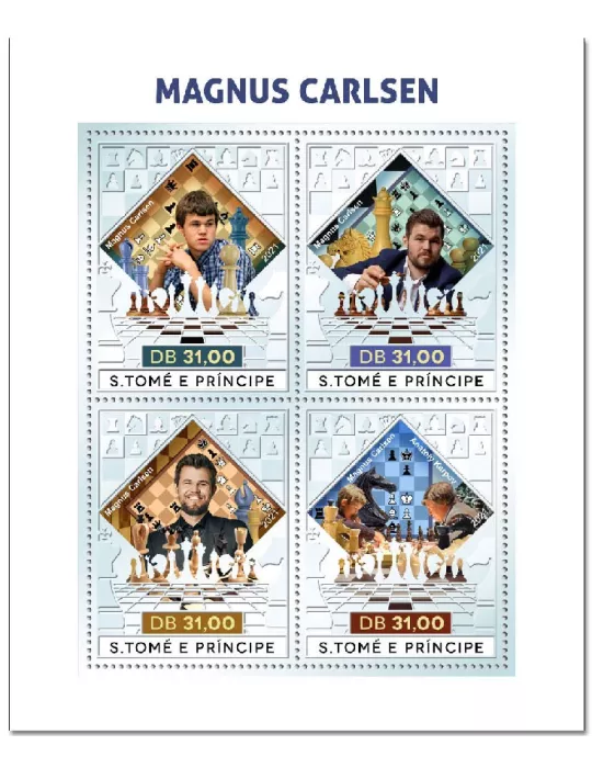 n° 8074/8077 - Timbre SAINT-THOMAS ET PRINCE Poste