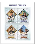 n° 8074/8077 - Timbre SAINT-THOMAS ET PRINCE Poste