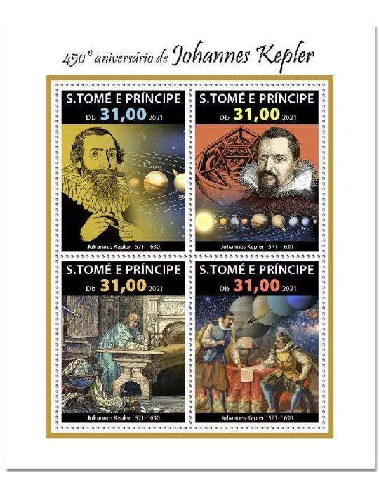 n° 8102/8105 - Timbre SAINT-THOMAS ET PRINCE Poste