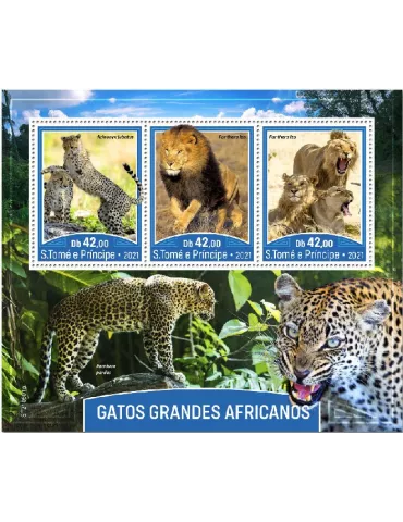 n° 8124/8126 - Timbre SAINT-THOMAS ET PRINCE Poste