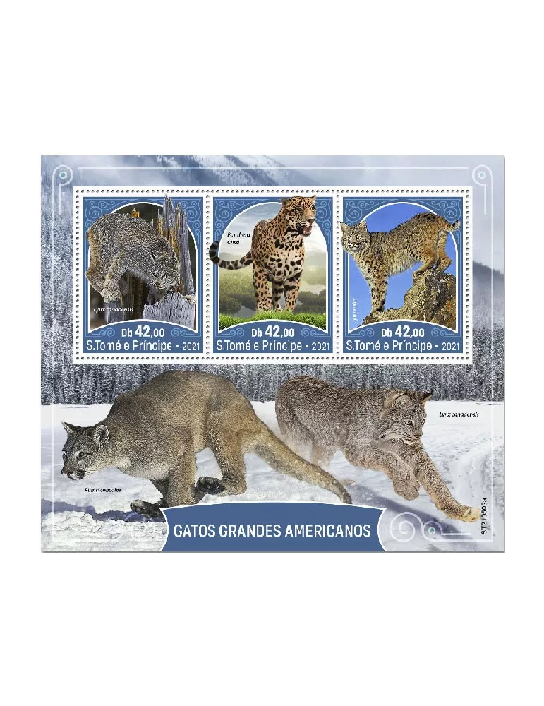 n° 8127/8129 - Timbre SAINT-THOMAS ET PRINCE Poste