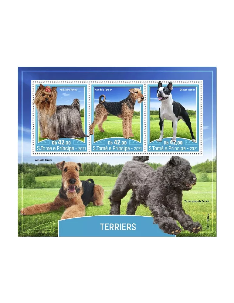 n° 8142/8144 - Timbre SAINT-THOMAS ET PRINCE Poste