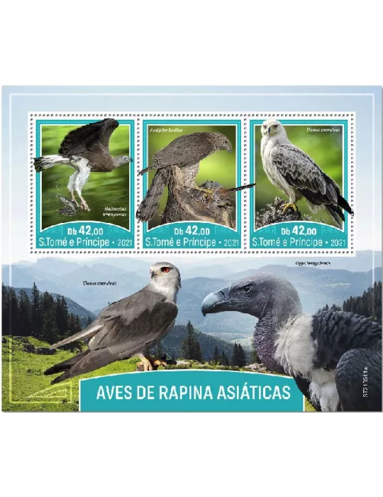 n° 8154/8156 - Timbre SAINT-THOMAS ET PRINCE Poste