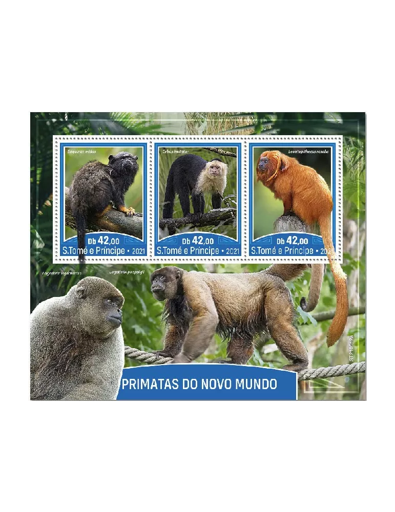 n° 8157/8159 - Timbre SAINT-THOMAS ET PRINCE Poste