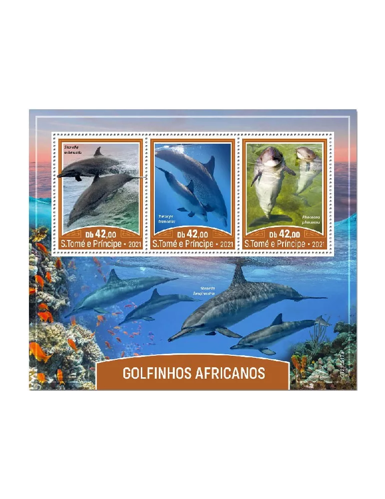 n° 8172/8174 - Timbre SAINT-THOMAS ET PRINCE Poste