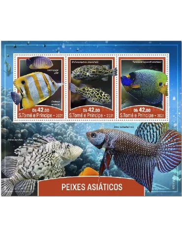 n° 8175/8177 - Timbre SAINT-THOMAS ET PRINCE Poste