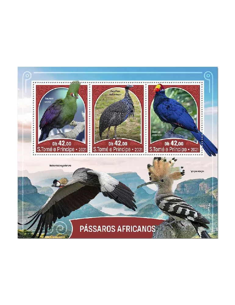 n° 8193/8195 - Timbre SAINT-THOMAS ET PRINCE Poste