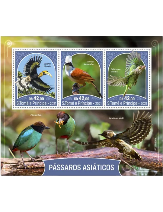 n° 8199/8201 - Timbre SAINT-THOMAS ET PRINCE Poste