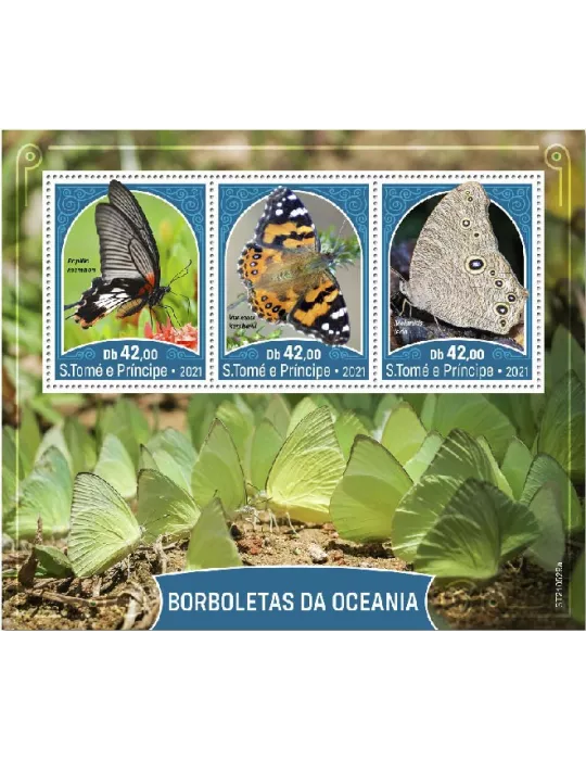 n° 8208/8210 - Timbre SAINT-THOMAS ET PRINCE Poste