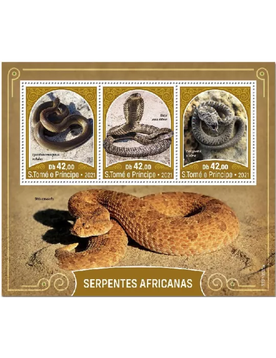 n° 8229/8231 - Timbre SAINT-THOMAS ET PRINCE Poste