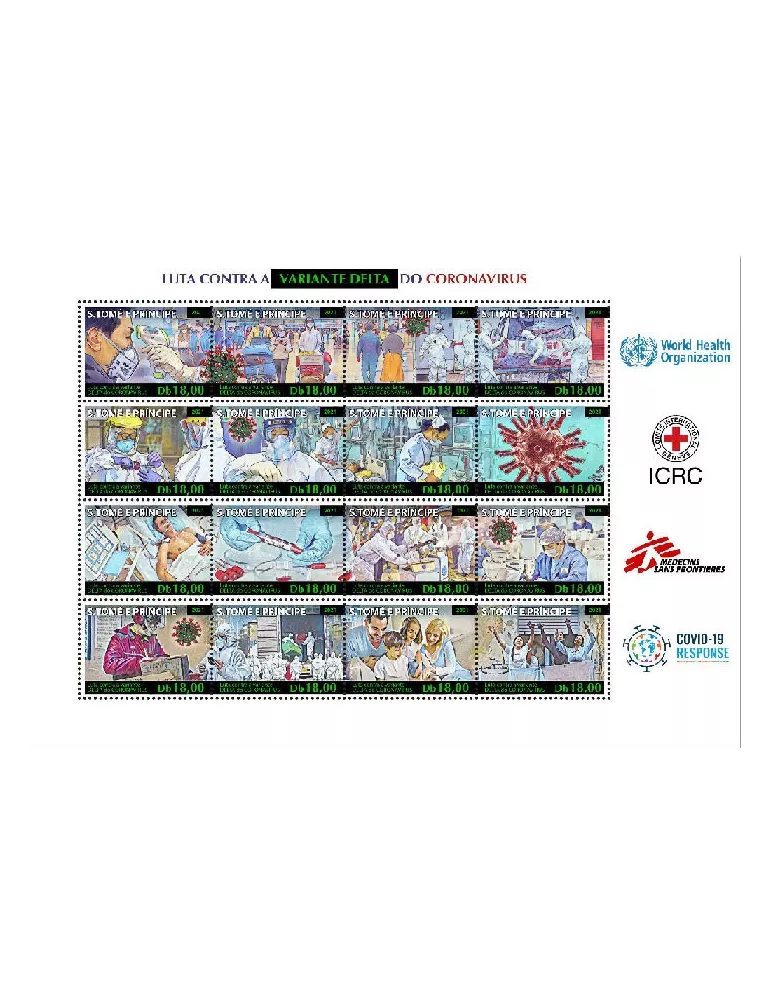 n° 8256/8271 - Timbre SAINT-THOMAS ET PRINCE Poste