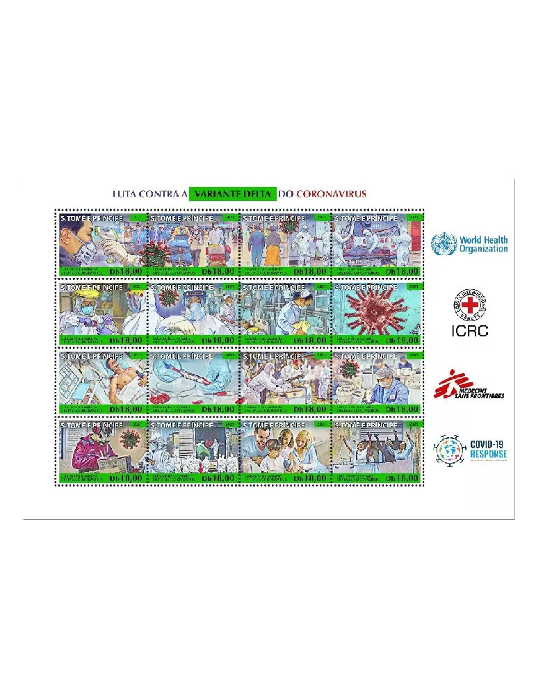 n° 8272/8287 - Timbre SAINT-THOMAS ET PRINCE Poste