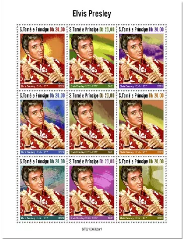 n° 8325/8333 - Timbre SAINT-THOMAS ET PRINCE Poste