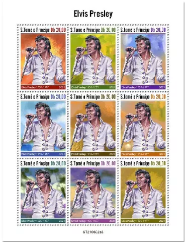 n° 8343/8351 - Timbre SAINT-THOMAS ET PRINCE Poste