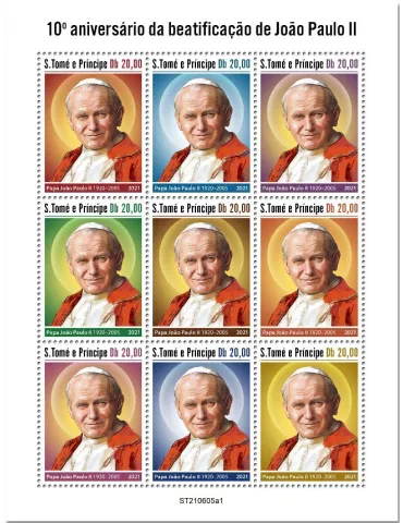 n° 8433/8441 - Timbre SAINT-THOMAS ET PRINCE Poste