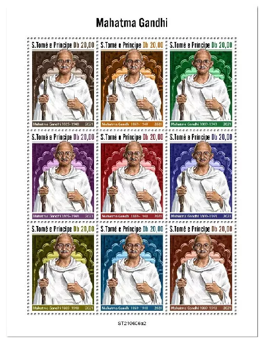 n° 8478/8486 - Timbre SAINT-THOMAS ET PRINCE Poste