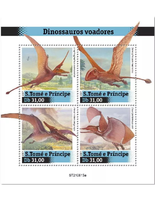 n° 8537/8540 - Timbre SAINT-THOMAS ET PRINCE Poste