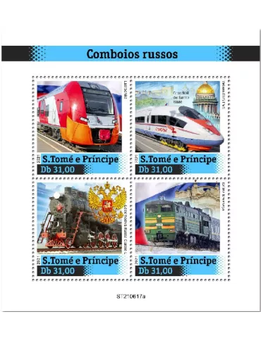 n° 8545/8548 - Timbre SAINT-THOMAS ET PRINCE Poste