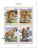 n° 8651/8654 - Timbre SAINT-THOMAS ET PRINCE Poste