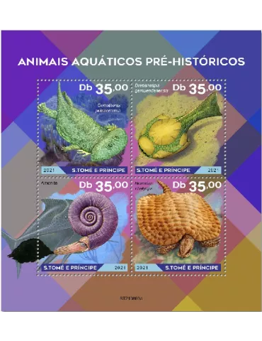 n° 8719/8722 - Timbre SAINT-THOMAS ET PRINCE Poste