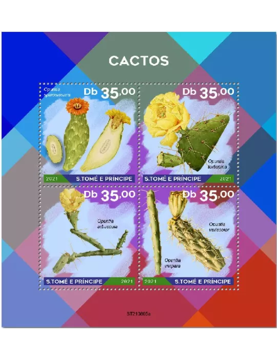 n° 8727/8730 - Timbre SAINT-THOMAS ET PRINCE Poste