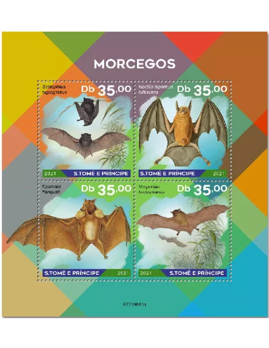 n° 8747/8750 - Timbre SAINT-THOMAS ET PRINCE Poste