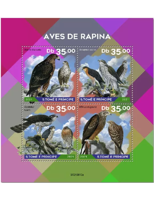n° 8759/8762 - Timbre SAINT-THOMAS ET PRINCE Poste