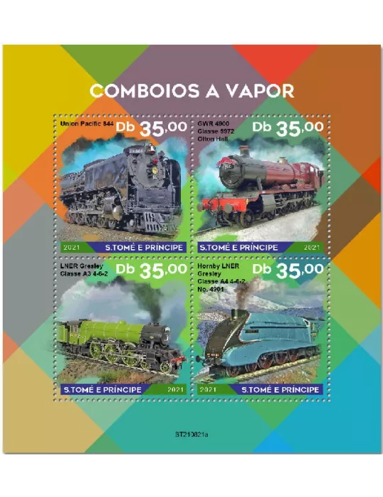 n° 8791/8794 - Timbre SAINT-THOMAS ET PRINCE Poste