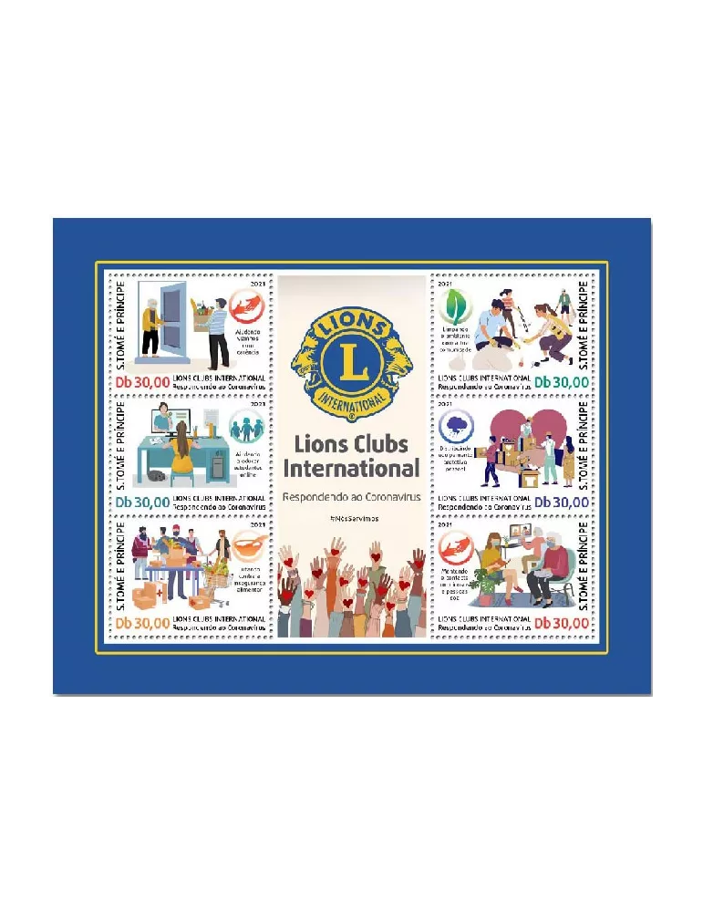 n° 8811/8816 - Timbre SAINT-THOMAS ET PRINCE Poste