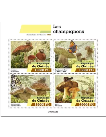 n° 10394/10397 - Timbre GUINEE Poste