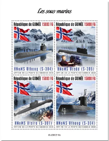 n° 10436/10439 - Timbre GUINEE Poste