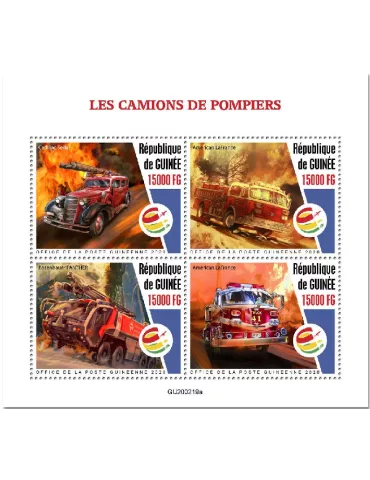 n° 10440/10443 - Timbre GUINEE Poste