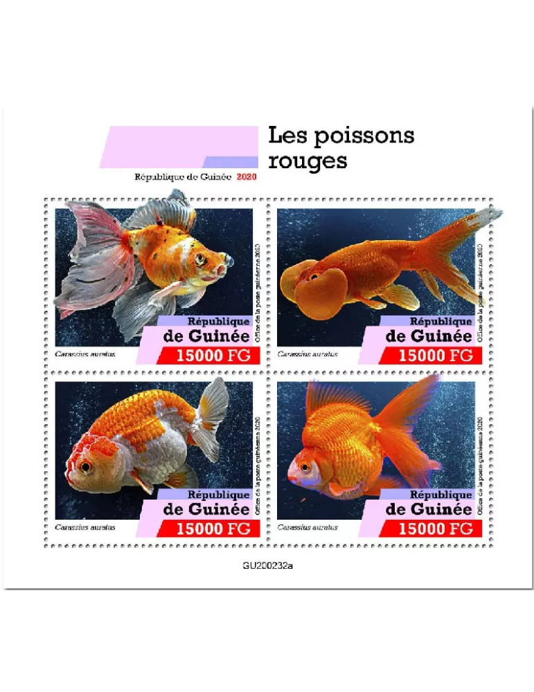 n° 10494/10497 - Timbre GUINEE Poste