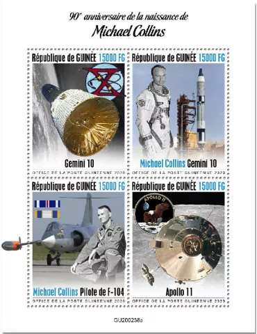 n° 10522/10525 - Timbre GUINEE Poste